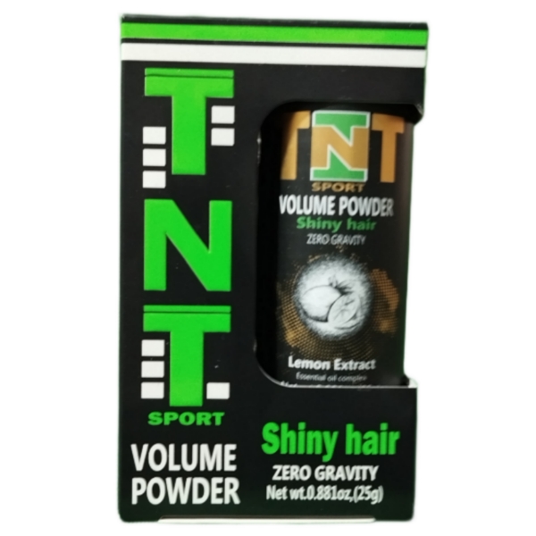 پودر حالت دهنده مو تی ان تی TNT SPORT Shiny hair حجم 25g