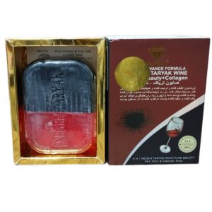 صابون شراب کلاژن طلا TARYAK WINE Soap Beauty+Collagen حجم 120 گرم اصلی