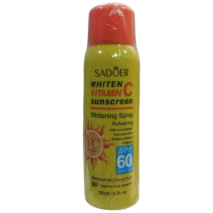 اسپری ضد آفتاب سادور SPF60 حاوی ویتامین سی حجم ۱۵۰ میل